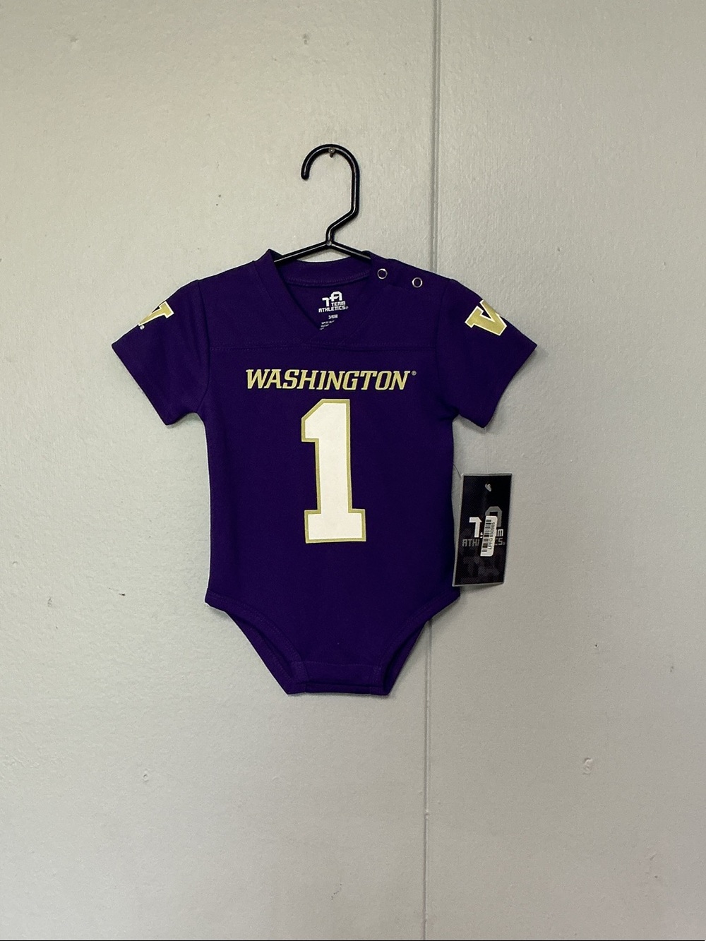 Washington Huskies Kids One-Piece Bodysuit